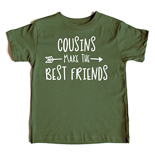 Cousins Make The Best Friend T-Shirt for Baby and Toddler Girls Fun Family Outfits3