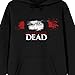 Bioworld All of Us Are Dead Nam-Ra Graphic Logo Red Title Text on Black Adult Hoodie-XS