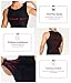 Nebility Shapewear Men Compression Shirt - Slimming Body Shaper Tummy Control Vest Workout Tank Top Undershirt Black