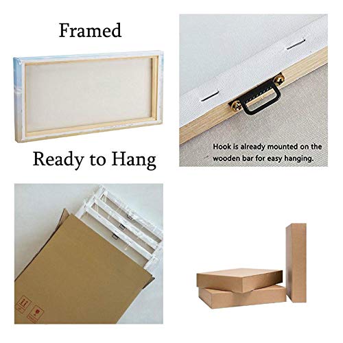 ZYHSB Canvas Art Wall Art Picture Lionel Messi T-Shirt Football Star Poster Print Canvas Pictures Home Decor 18X12 Inch… - Afbeelding 4