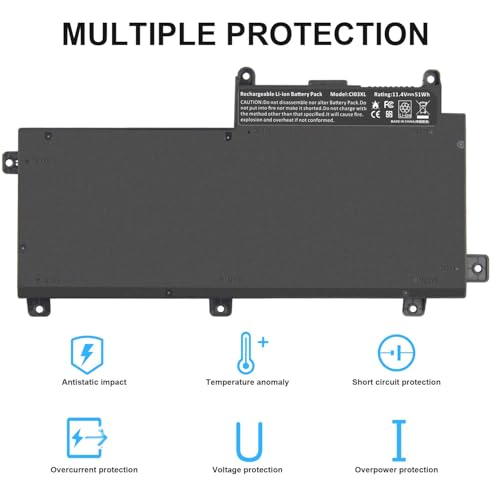 Image of ASUNCELL CI03 CI03XL Battery for HP ProBook 640 G2 645 G2 650 G2 655 G2, ProBook 640 G3 645 G3 650 G3 655 G3 Laptop, P /N: HSTNN-UB6Q HSTNN-LB6T HSTNN-PB6K 801554-001