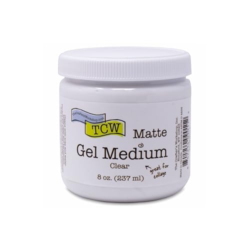 The Crafter's Workshop Matte Gel Medium for Acrylic Paint -