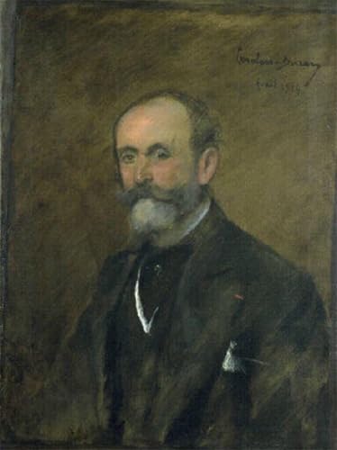 Impression d'affiches portrait Carolus-Duran Charles Gruet toile décoration mural 60x90