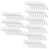 Luxshiny 30piezas Gancho De Acero Inoxidable Para Paneles De Yeso Resistente Para Colgar Cuadros Paredes Sin Clavos De Alambre Para Cuadros y De