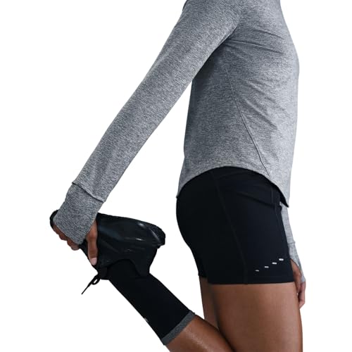 Haut de course Nike Swift pour courir en soirée gris