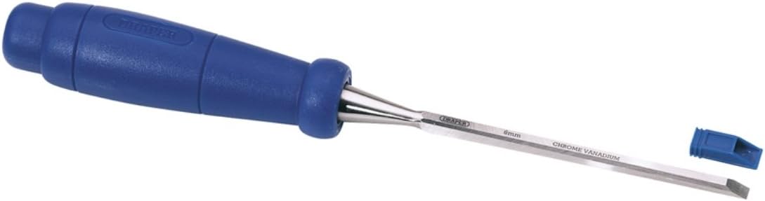 Draper 56864 6mm Wood Chisel-Bevel Edge-Pkd