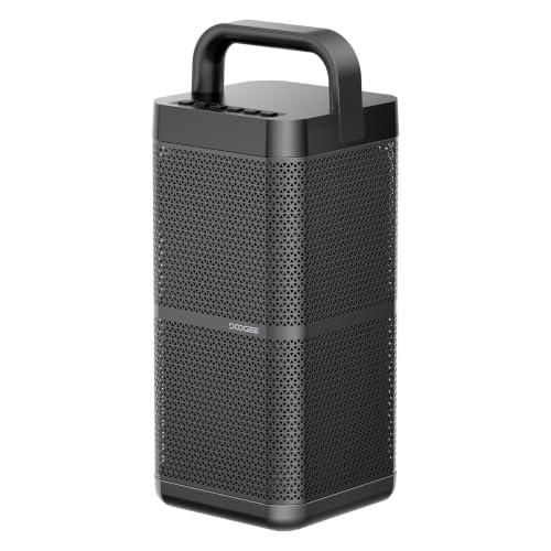 Portable Bluetooth Speaker with Deep Bass, 130W Peak, IP66 Waterproof, 13H Playtime, Fast Charge, Large Party Boombox with TWS Pairing, Outdoor Speaker with USB/AUX, for Jobsite, Beach, Camping -Black - image 1