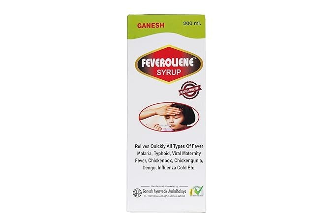 See full amazon price history chart for GANESH AYURVEDIC AUSHDHALAYA (GAA) Fever Care Syrup, 200Ml Bottles, Feveroliene Syrup GANESH AYURVEDIC AUSHDHALAYA (GAA) Fever Care Syrup, 200Ml Bottles, Feveroliene Syrup (B07WHJWTXW) Amazon Price History, Amazon Price Tracker