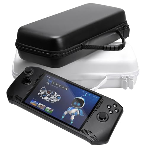 QINOUK Etui pour MSI Claw, [Antichoc] Dur Etui Protecteur Voyage Case, Portable Stockage Etui pour MSI Claw-Noir – vue 3