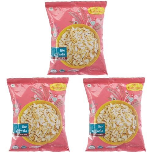 Image of Haldiram's Nagpur Lite Chiwda, 200g (Pack of 3)