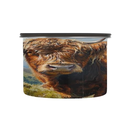 Envase hermético para café acero inoxidable 500 ml