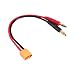 Produktbild 16 AWG XT60 Stecker auf 4,0 mm Bananenstecker Adapter Kabel Silikon Ladegerät Draht Kabel