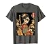 Japanese Gothic Samurai Art Woman With Katana Sword T-Shirt