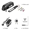 YOSE POWER Ebike 36V 15.6Ah Hailong Plus battery 5 PIN for 350W / 500W / 750W motor fits on Down Tube for VAUN MiFa Prophete EZEGO Pedelec #5
