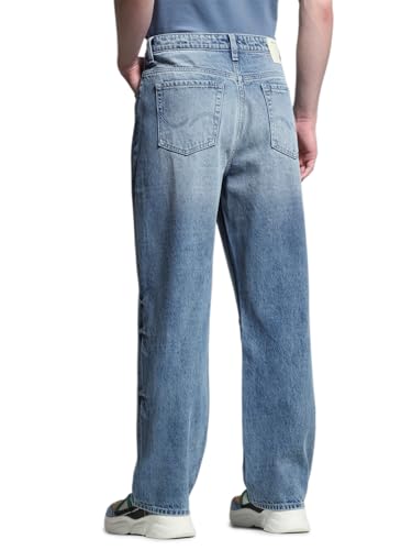 Image of Jack & Jones Men's Loose Fit Jeans | High Rise | Jeans for Men