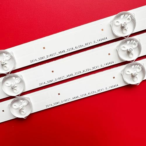 Renovar iluminación de televisor con repuesto LED de 6 luces 3