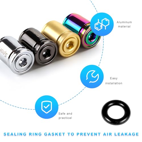 Dickno Locking Tire Valve Caps