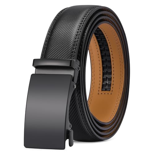 New leather belt men's young people automatic buckle fashion casual cowhide belt comfortable outdoor sports elastic