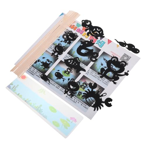 BESTonZON Award-Winning DIY Shadow Puppet Theater Kit for Boys and Girls Boys and Girls Educational Toy Versatile Teaching Aids