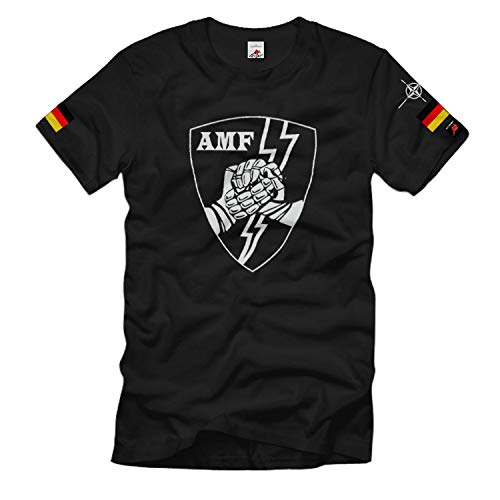 T-shirt AMF NATO Germany noir XL au confort durable au quotidien