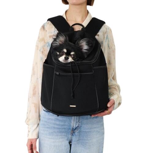 Amazon | monchéri モンシェリ [軽量メッシュ巾着リュック] 犬