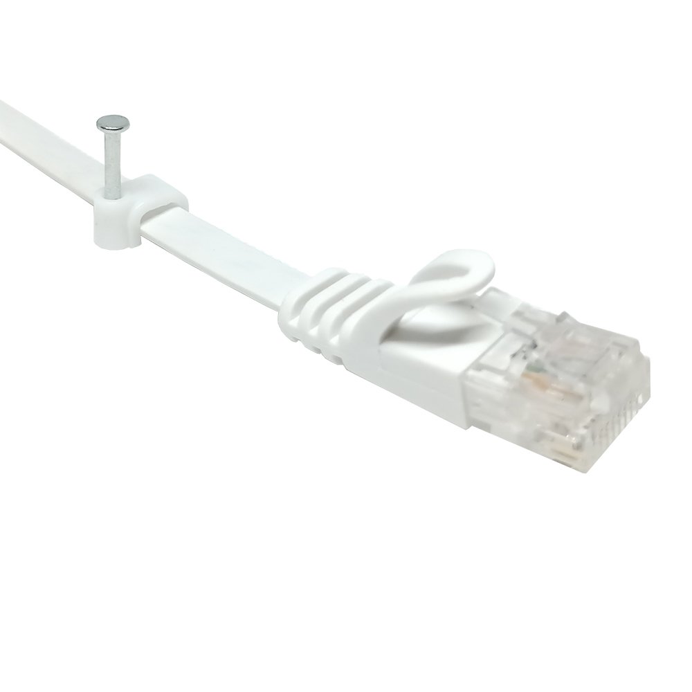 Merriway BH05683 Fascette Stringicavo Bianche - Set 100 Pezzi Per Fai Da Te