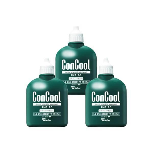 【医薬部外品】コンクールF 洗口液 100mL 薬用マウスウォッシュ 3本