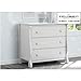 Delta Children Universal 3 Drawer Dresser, Greenguard Gold Certified, White