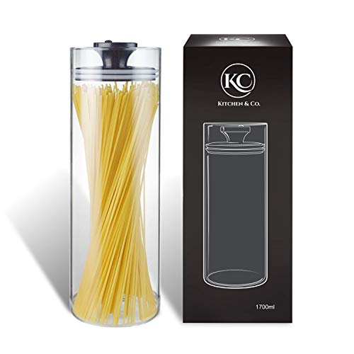 1 X Spaghetti Aufbewahrungsbox, Nudel Aufbewahrungsbehälter, Müsli