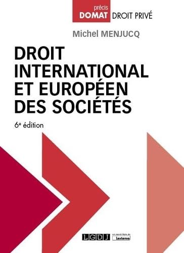 Droit international et européen des sociétés (2021)