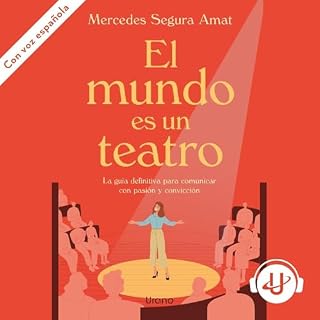 Diseño de la portada del título El mundo es un teatro