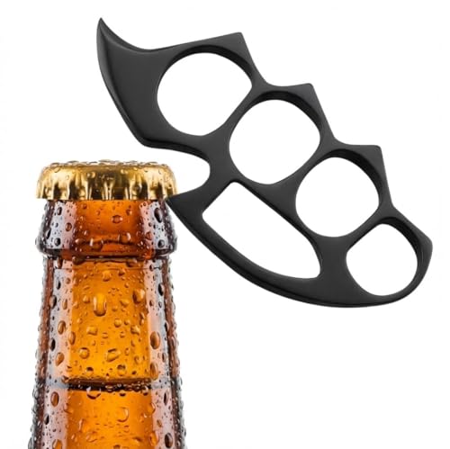 Stainless Steel Bottle Cap Opener - Compact & Lightweight Tool, C...