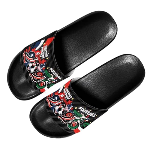 Image of Open Toe Slippers for Women Rubber Slides Womens Sandal Slippers