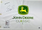 WINNER SEPP STRAKA SIGNED 2023 JOHN DEERE CLASSIC FLAG PGA CHAMPIONSHIP AUTOGRAPH BAS K94