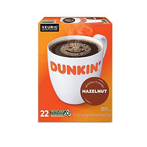 Dunkin Donuts Hazelnut Flavored Coffee K-Cups For Keurig K Cup Brewers (24 Count) - image 3
