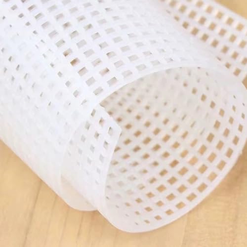 Image of 7 PCS Plastic Canvas Sheets, 6 Count Plastic Mesh Sheets for Embroidery, 9.84 x 13 Inch Eye Mesh for Embroidery, Knit Crochet Projects, DIY Handicraft, Make Dividers