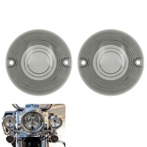 Couvercle clignotant moto fumé haute résistance Softail FLH