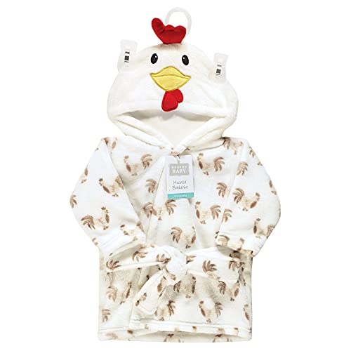 Image of Hudson Baby Unisex Baby Plush Animal Face Bathrobe
