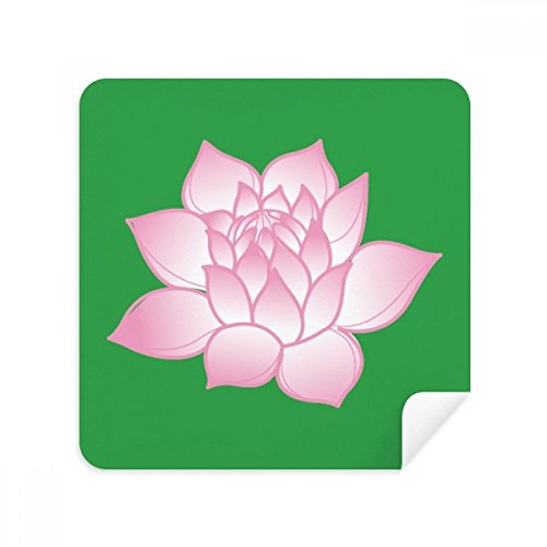 Nettoyant ecran suede contre traces de doigts lunettes et smartphone motif lotus