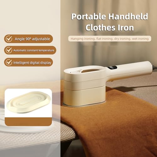Tragbarer Reisedampfer, 1000W Handheld -Kleidungsdampfer Schnelles Heizung leistungsstarker Kleidungsstück Faltenentferner für Zuhause, Schlafsaal, Reisen 6 Tragbarer Reisedampfer, 1000W Handheld -Kleidungsdampfer Schnelles Heizung leistungsstarker Kleidungsstück Faltenentferner für Zuhause, Schlafsaal, Reisen