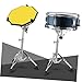 ERINGOGO Adjustable Alloy Snare Drum Stand Portable Snare Drum Practice Rack for Percussion Instruments