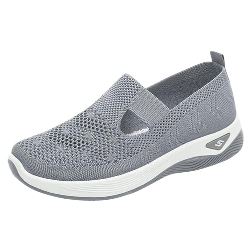 Generico Scarpe Senza Lacci Donna Sandali Sportivi Piatti Donna Estate Leggere Scarpe da Spiaggia Sandali da Trekking Comodi e Casual