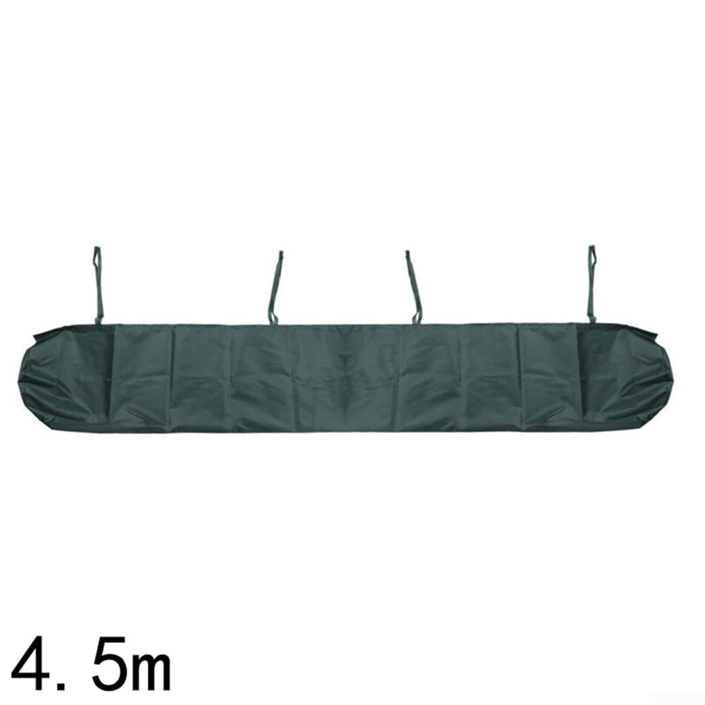 Copertura per tenda da esterno, resistente alle intemperie, soluzione di stoccaggio per una maggiore durata delle tende da sole (verde 4,5 m)