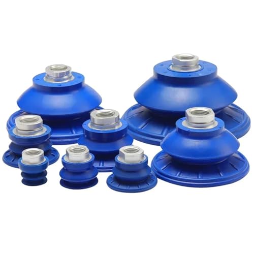 ORJAHD Bellows Suction Cups SAB 1.5 Folds Vacuum sucker industrial sucker suction SAB22/30/40/50/60/80/100/125 manipulator accessories(40NBR)