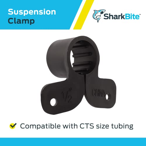 Sharkbite 1/2 Inch Suspension Clamp, Pack Of 10, Pex Pipe, Cts, 23071A10 #TOP3
