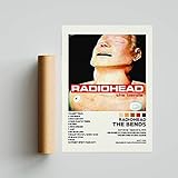 Radiohead Posters The Bends Poster Radiohead, OK Computer, Album Cover Poster, Poster Print Wall Art