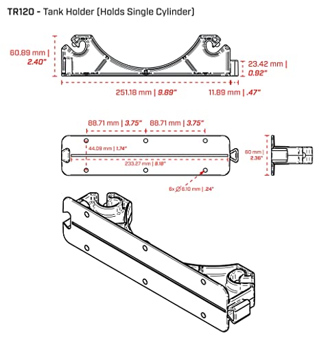 Xs Scuba Scuba Tank Holder #TOP4