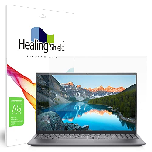 Muellery Healingshield スキンシール液晶保護フィルム Screen Protector Anti-Fingerprint Anti-Glare Matte Film Compatible with Dell Inspiron 15 5