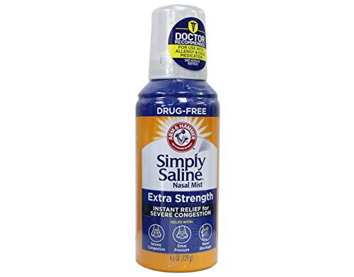 Simply Saline Nasal Mist Extra Strength For Day & Night 4.25 oz