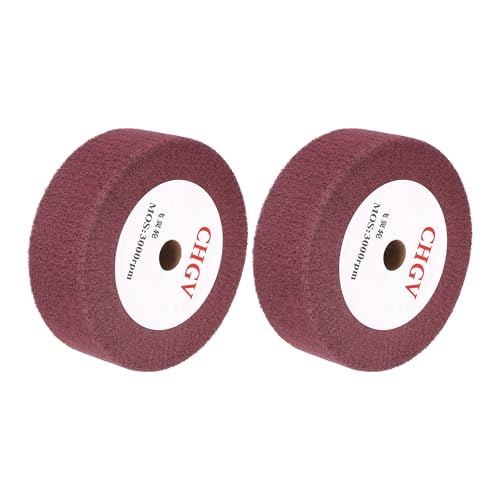 Roue de satinage non tissée grain 320 pour uniformiser l'acier inoxydable